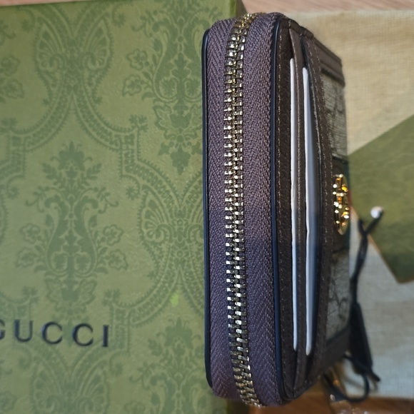Gucci Ophidia GG Zip Card Case Wallet – NEW w/ Tags, Box & Dust Bag - Picture 4 of 10